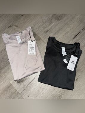 Women's Gray and Charcoal Top BUNDLE